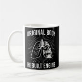 Rebuilt Lung Transplant Survivor Lung Transplant R Kaffeetasse (Links)