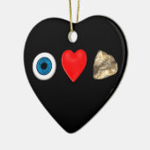 Rebus für Physiker Keramik Ornament (Links)