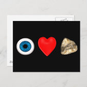 Rebus für Physiker Postkarte (Vorne/Hinten)