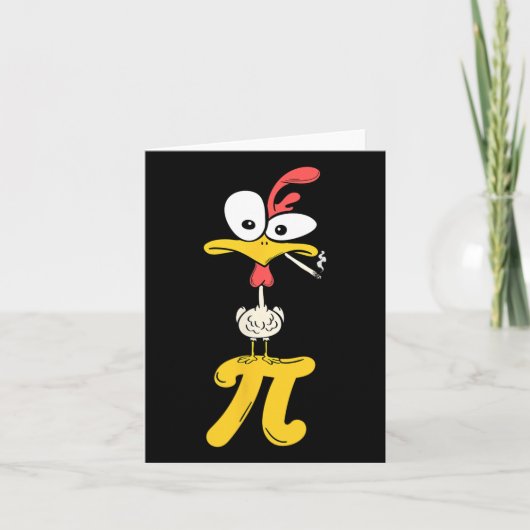 Rebus Happy Pi Day Karte (Vorderseite)