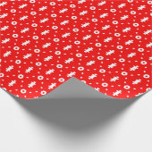 Rec Modern Mud Cloud Pattern Wrapping Paper Geschenkpapier (Ecke)