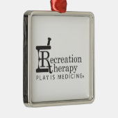 Rec. Therapiegang Ornament Aus Metall (Rechts)