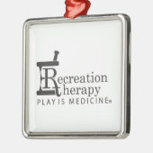 Rec. Therapiegang Ornament Aus Metall (Links)