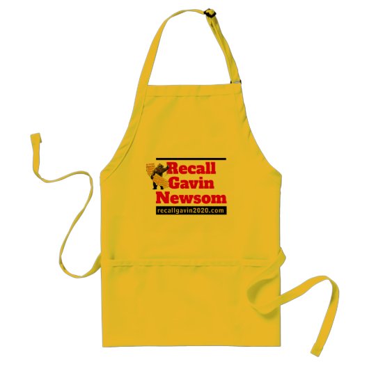 Recall Gavin Newsom Apron Schürze (Vorne)