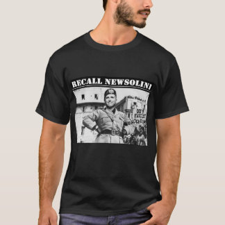 Recall Newsolini - Recall Gavin Newsom - Gerettet T-Shirt