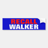 RECALL WALKER AUTOAUFKLEBER (Vorne)