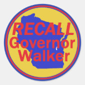 RECALL Walker Sticker (Vorderseite)