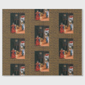 RECANATI ANNUNCIATION by Lorenzo Lotto Geschenkpapier (Flach)