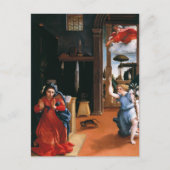 RECANATI ANNUNCIATION by Lorenzo Lotto Postkarte (Vorderseite)