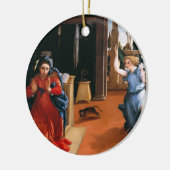 RECANATI ANNUNCITION VON LORENZO LOTTO KERAMIK ORNAMENT (Links)