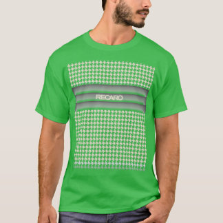 Recaro Sitz mit Houndstooth-Bezug T-Shirt
