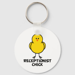 Receptionist Chick Schlüsselanhänger