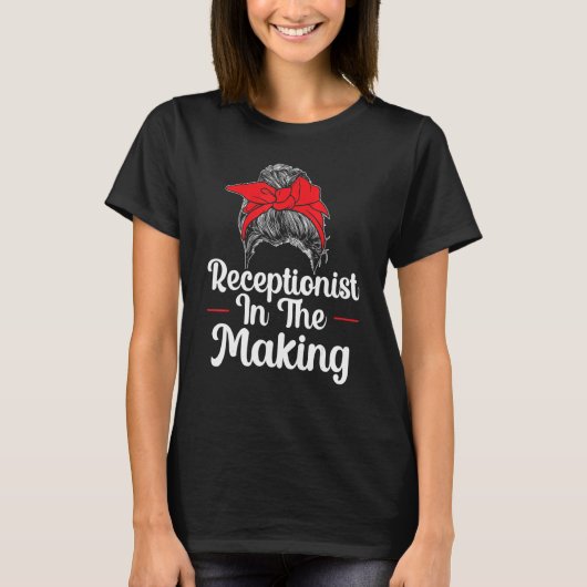 Receptionist Front Office 4 T-Shirt (Vorderseite)
