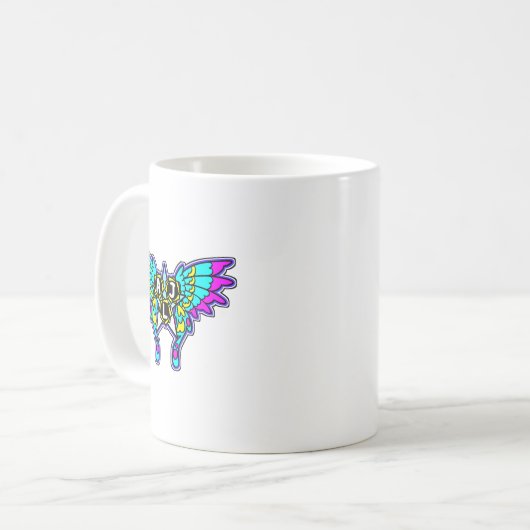 Recess Boss Battle Friends Winged Kaffeetasse (Vorderseite Links)