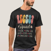 Recess Squad Apprecision Week Zurück zur Schule T-Shirt (Vorderseite)