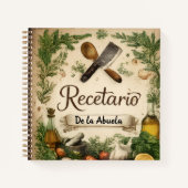 recetario de la abuela notizblock (Vorderseite)