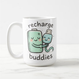 Recharge Buddies Kaffeetasse