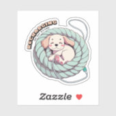 Recharging Do Not Disturb – Self Care Custum-Cut Aufkleber (Blatt)