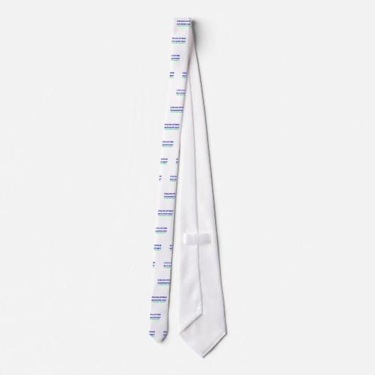 Rechenbuchhalter Krawatte (Rückseite)