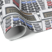 Rechenebenen Geschenkpapier (Rolleneckpunkt)