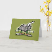 Rechenkarte Karte (Gelbe Blume)