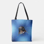 Rechenleistung von Apollo 11 Tasche (Rückseite)