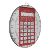 Rechenmaschine Dartscheibe (Vorderseite Links)