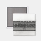 Rechenmaschine, erfunden magnet (Vorderseite/Rückseite)