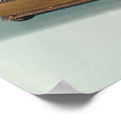 Rechenmaschine, erfunden von Blaise Pascal Poster (Ecke)