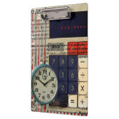 Rechenmaschine für Finanzberater Klemmbrett (Links)