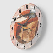 Rechenmaschine Große Wanduhr (Winkel)