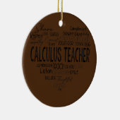 Rechenmaschine Mathematiklehrer Algebra Squad Keramik Ornament (Rechts)