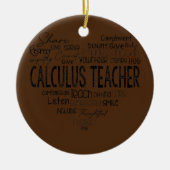 Rechenmaschine Mathematiklehrer Algebra Squad Keramik Ornament (Vorne)