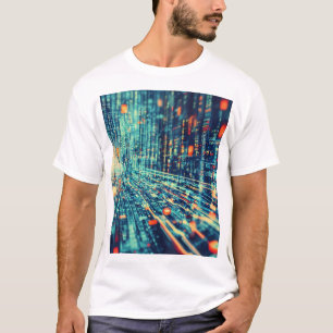 Rechenzentrum und digitale Welt T-Shirt