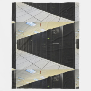 Rechenzentrumcomputer Fleecedecke