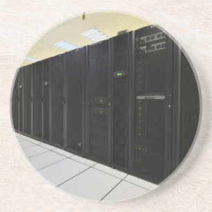 Rechenzentrumcomputer Sandstein Untersetzer