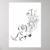Recherchieren Sie alles, was English Bull Terrier Poster (Vorne)
