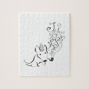 Recherchieren Sie alles, was English Bull Terrier Puzzle