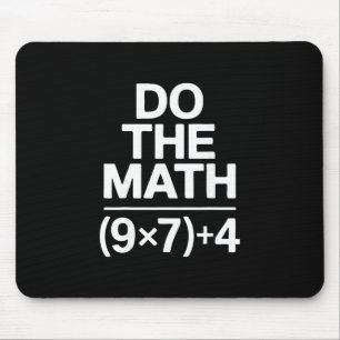 Rechne Nach 67 Meme Lustiger Sarkastischer Humor Mousepad
