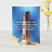 RechnenPower Apollo 11 Karte (Gelbe Blume)