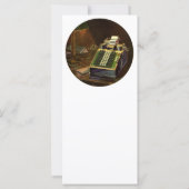 Rechner für Vintage Unternehmensrechner (Rückseite)