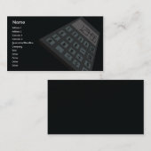 Rechner - Geschäft Visitenkarte (Vorne/Hinten)