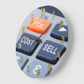 Rechner Große Wanduhr (Winkel)