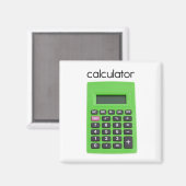 Rechner-Kühlschrank-Magnet Magnet (Vorderseite/Rückseite)