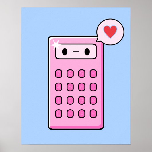 Rechner-Liebe Poster (Vorne)