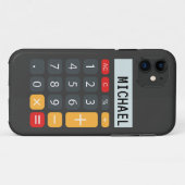 Rechner mit Personalisiertem Namen Case-Mate iPhone Hülle (Rückseite (Horizontal))