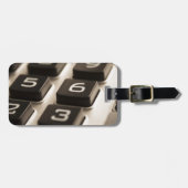 "Rechner Nah-up" Gepäckanhänger (Vorderseite horizontal)