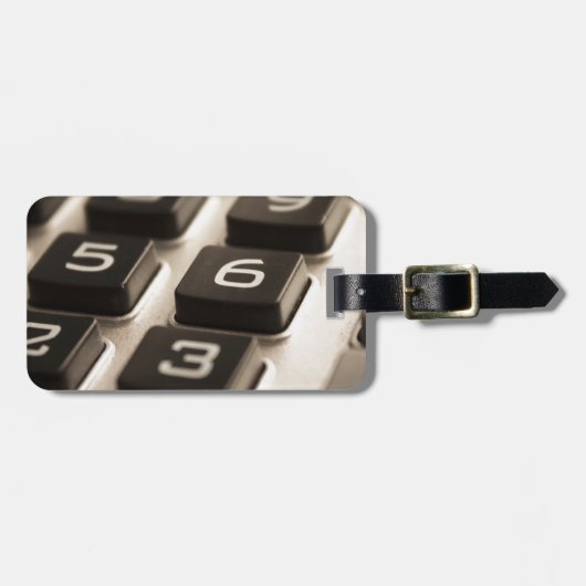 "Rechner Nah-up" Gepäckanhänger (Vorderseite horizontal)