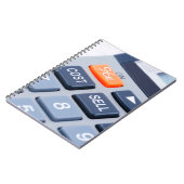 Rechner Notizblock (Linke Seite)