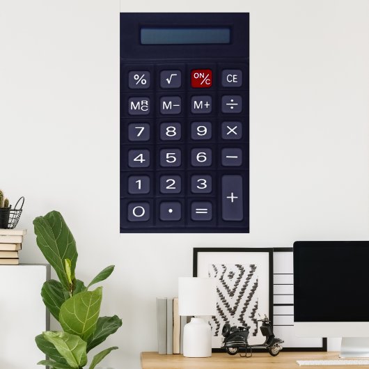 Rechner Poster (Heimbüro)